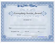 Each individual employee should be motivated and encouraged equally to. Free Printable Exemplary Service Awards Certificates Templates