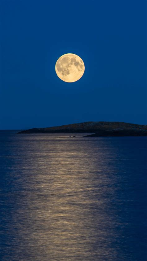 1080x1920 1080x1920 Moonlight Moon Reflection Hd Sea Nature For