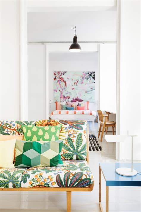 Finnish Interior Designers Show How Bold Colorful Prints Might Be The