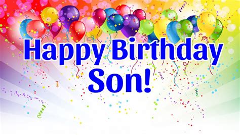 To celebrate your son's birthday right here we have put lots of best birthday status for son, happy birthday wishes and messages for son and short b'day quotes from various reliable source. Birthday Status For Son - Happy Birthday Messages and Quotes
