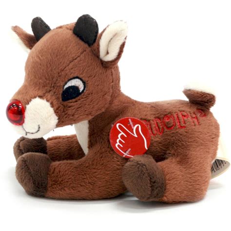 Holiday Time Small Musical Plush Rudolph