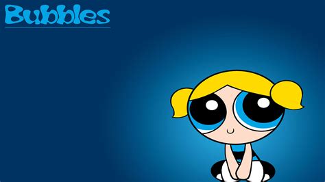 The Powerpuff Girls Blossom In Blue Background Hd Anime Wallpapers Hd