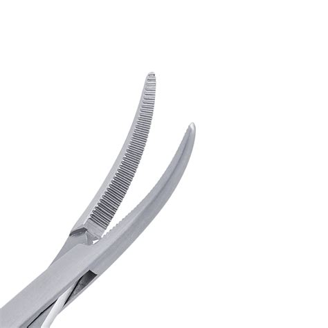 Halstead Mosquito Forcep Curved Serrated 12cm Hiteck Medical