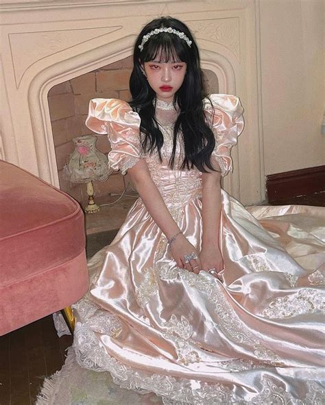 周仙仙耶 On Instagram “🎀” Pretty Dresses Uzzlang Girl Ulzzang Girl