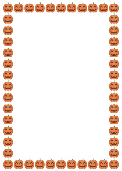 15 Best Halloween Printable Frames And Borders PDF For Free At Printablee