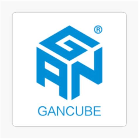 Gancube Sticker For Sale By BensalemR Redbubble