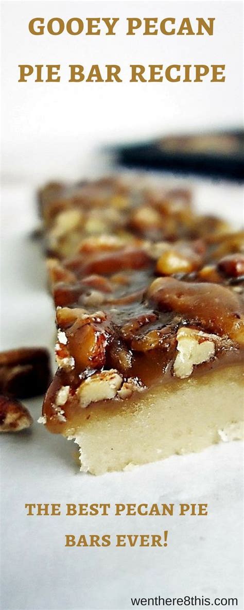 Pecan Pie Bars With Shortbread Crust Recipe Pecan Pie Bars Recipe