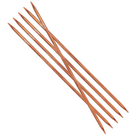 Knitpro Ginger Wood Dpns Double Pointed Knitting Needles Full Range
