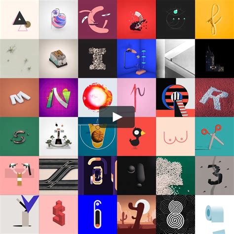 Motionhouse 36 Days Of Type Showreel On Vimeo