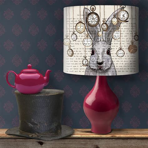 Alice In Wonderland Decor Alice Lampshade Alice Lamp Shade Etsy