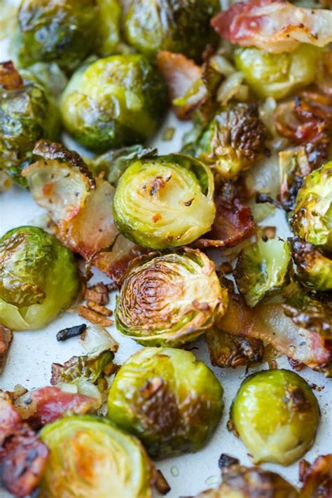 Brussel Sprouts Bacon Recipe Oven Roasted Bryont Blog