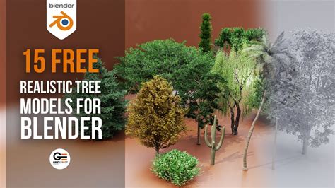 Free Blender Tree Models Youtube