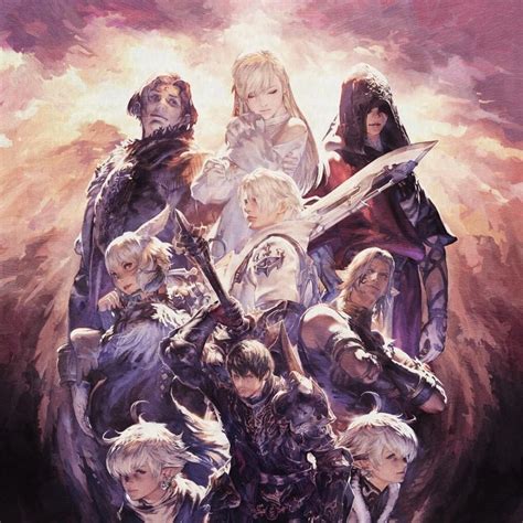 Characters From Final Fantasy Xiv Shadowbringers Final Fantasy