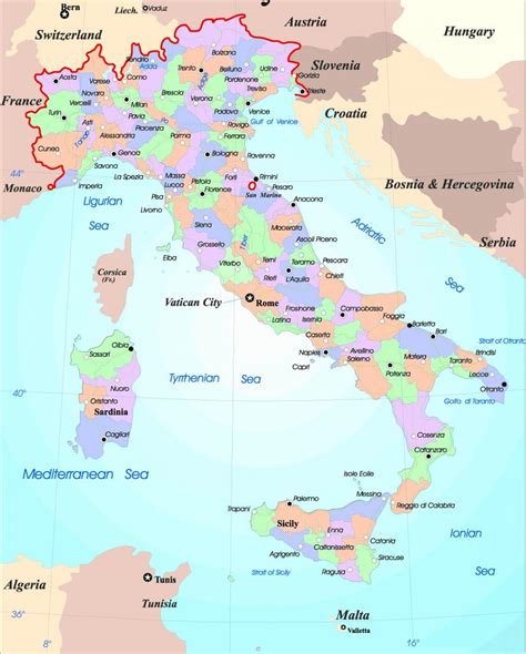 Mapa De Italia Mapa Offline Y Mapa Detallado De Italia