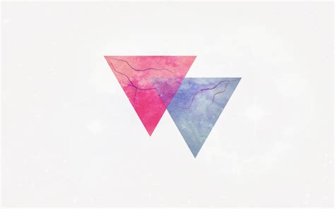 Wallpaper Illustration Minimalism Heart Logo Triangle Brand