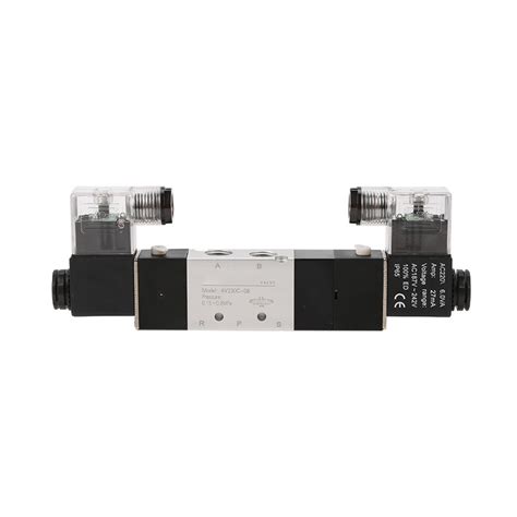 Three Position Five Way Pneumatic Solenoid Valve V China