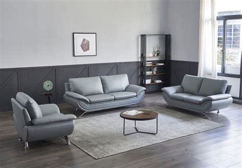 Find opening times and closing times for the leather sofa co in 13615 inwood rd, ste 100, dallas, tx, 75244 and other contact details such as address, phone number, website, interactive direction map and nearby locations. Dallas Modern Leather Sofa Set (Grey) - matisseco