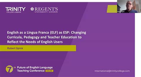 English As A Lingua Franca As Esp Changing Curricula Pedagogy And