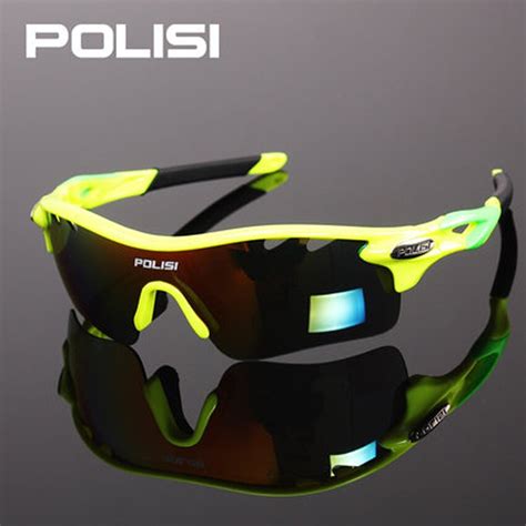 Polisi New Cycling Glasses Eyewear Eyeglass Uv400 Bicycle Bike Sunglasses Unisex Ultralight