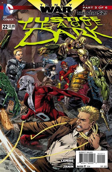 Justice League Dark New 52 22 Aands Comics