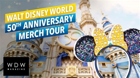 New 50th Anniversary Merch At World Of Disney Walt Disney World 2021