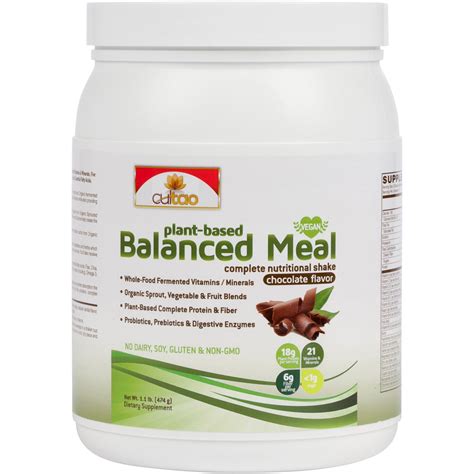 Premium Plant Based Protein Balanced Meal Replacement Shakes