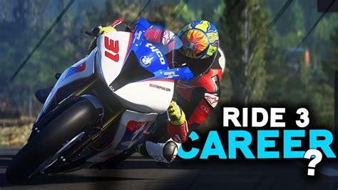 Ride 3 Do You Want Ride 3 Career Mode Ps4 Gameplay Bmw S1000rr Road