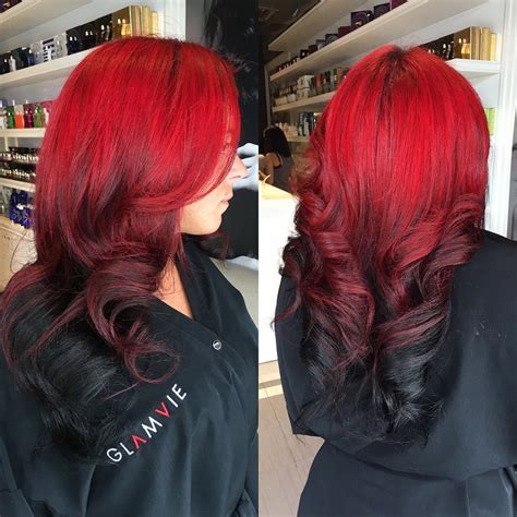 35 Best Photos Ombre Hair Color Black To Red 140 Glamorous Ombre Hair