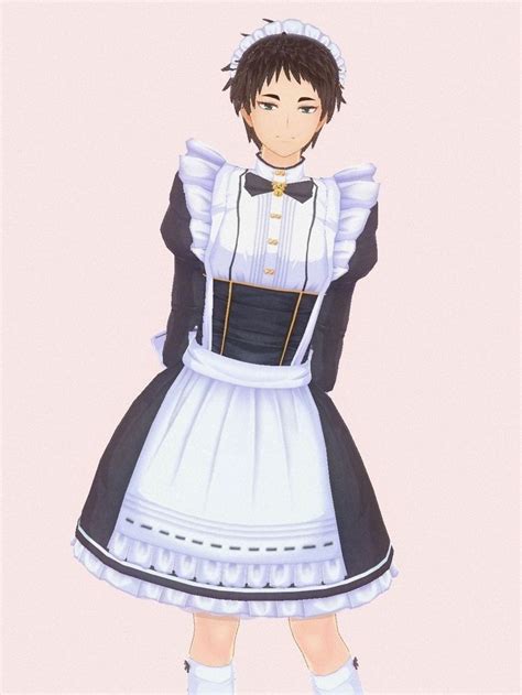 Akaashi˚ ༘♡ ⋆｡˚ Maid Outfit Anime Anime Maid Maid Costume