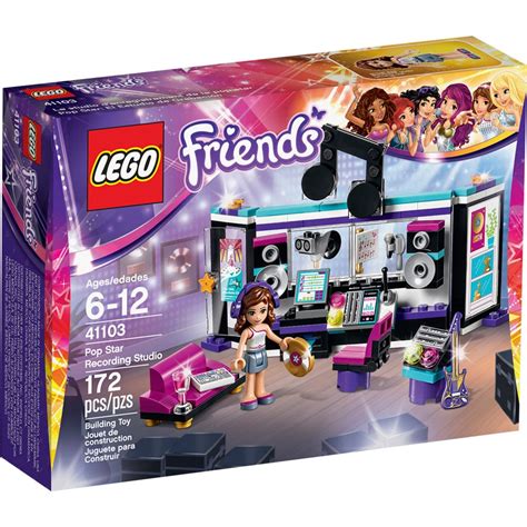Lego Friends Pop Star Recording Studio 41103 172 Pieces