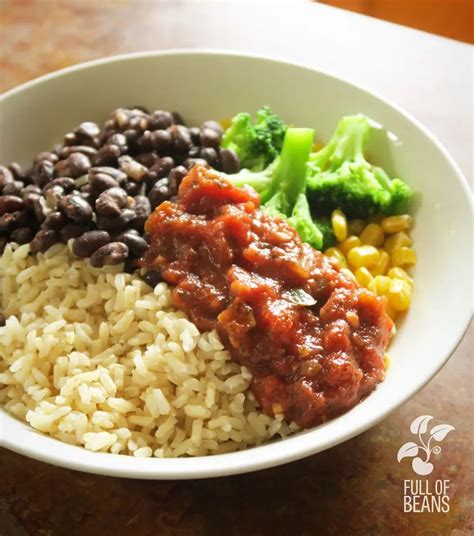 Rice And Beans Versatility And Frugality All In One Meal Full Of Beans