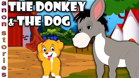 The Donkey And The Dog English Animated Short Stories Moral Stories