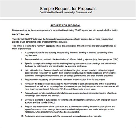 FREE 18+ Sample Contractor Proposals in Excel | PDF | MS Word | Google