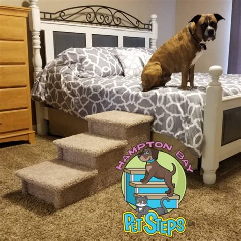 Dog Stairs For Large Dogs Dog Steps For High Bed Extra Wide Pet