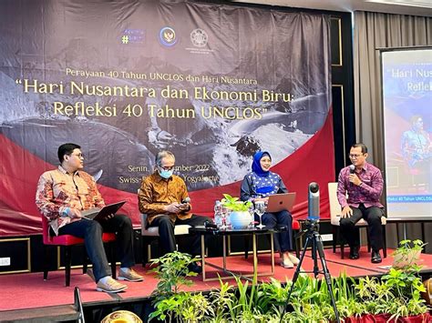 Memperingati 40 Tahun Unclos Dan Hari Nusantara Fakultas Hukum