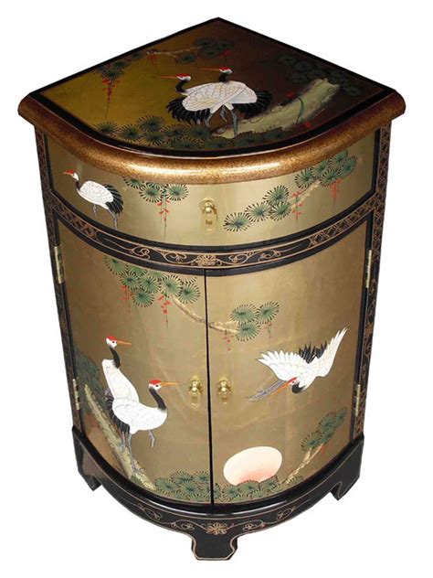 Black Lacquer Gold Leaf Furniture ~ Chinese And European Styles By Asia