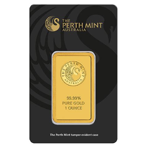 Perth Mint Gold Minted Bar 1oz Goldsilver Central Pte Ltd