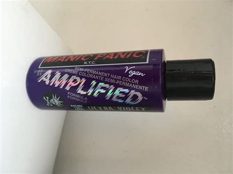 Manic Panic Amplified Semi Permenant Hair Dye Ultra Violet Reviews In
