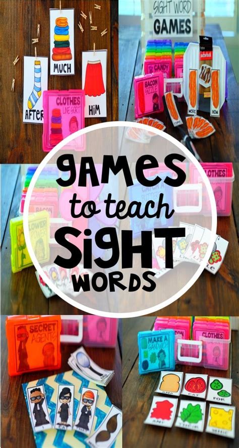 16 High Frequency Sight Word Games · Kayse Morris Sight Word Games