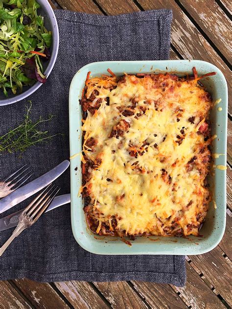 Low carb lasagne med aubergine og grøntsager