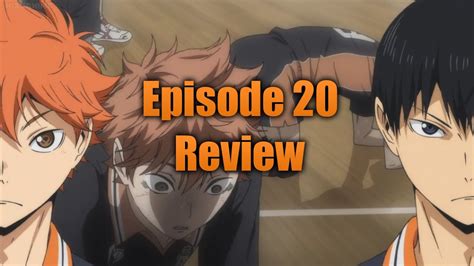 Haikyuu Season 2 Episode 20 Review Youtube