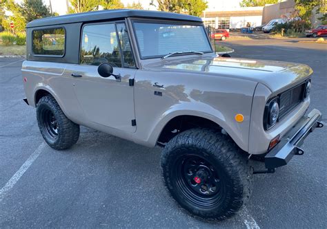 no reserve modified 1969 international harvester scout 800a for sale on bat auctions sold for