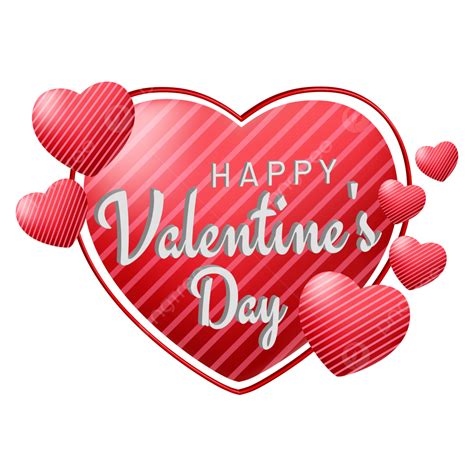 Happy Valentine Day Vector Art Png 3d Heart Symbol Happy Valentines Day 3d Heart 3d