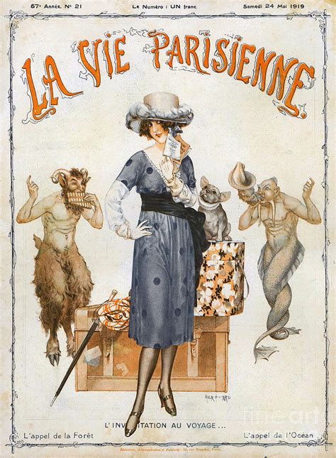 la vie parisienne 1919 1910s france cc drawing by the advertising archives pixels