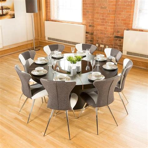 Large 60 54 48 36 sizes! Large Round Dining Room Table With Lazy Susan - Dining ...
