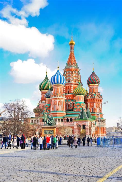 Saint Basil S Cathedral In Moscow Editorial Image Image Of Catholic