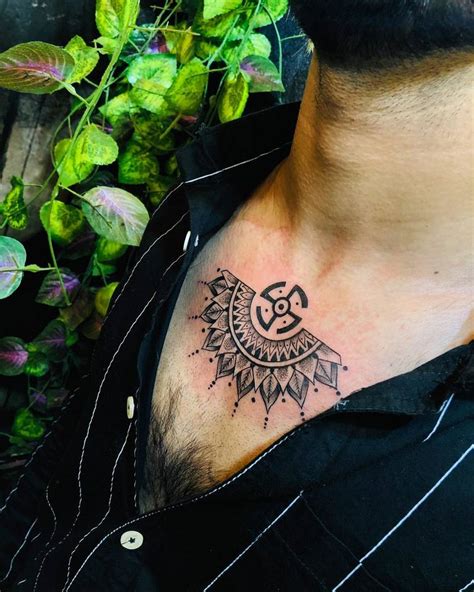 Sacred Swastik Tattoo Meaning Tattooswin