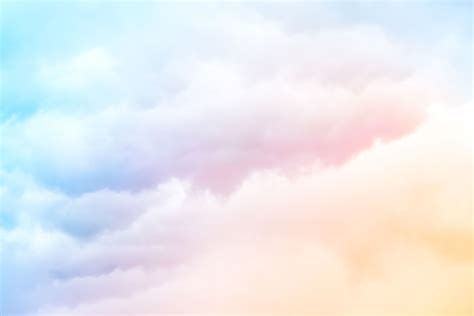 Pastel Rainbow Background Pastel Clouds Backdrops Backgrounds