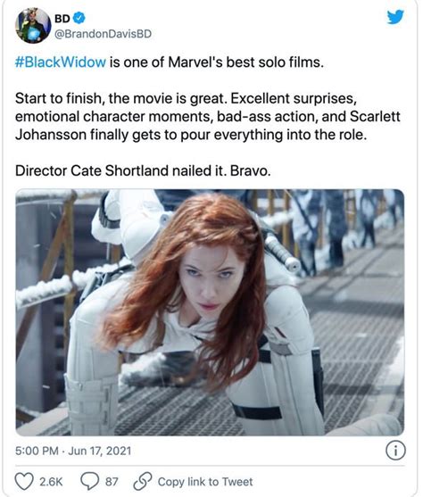 Black Widow End Credit Scene Confirmed First Reactions For Avengers
