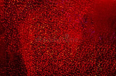 Abstract Red Glitter Defocused Background Stock Photo Image Of